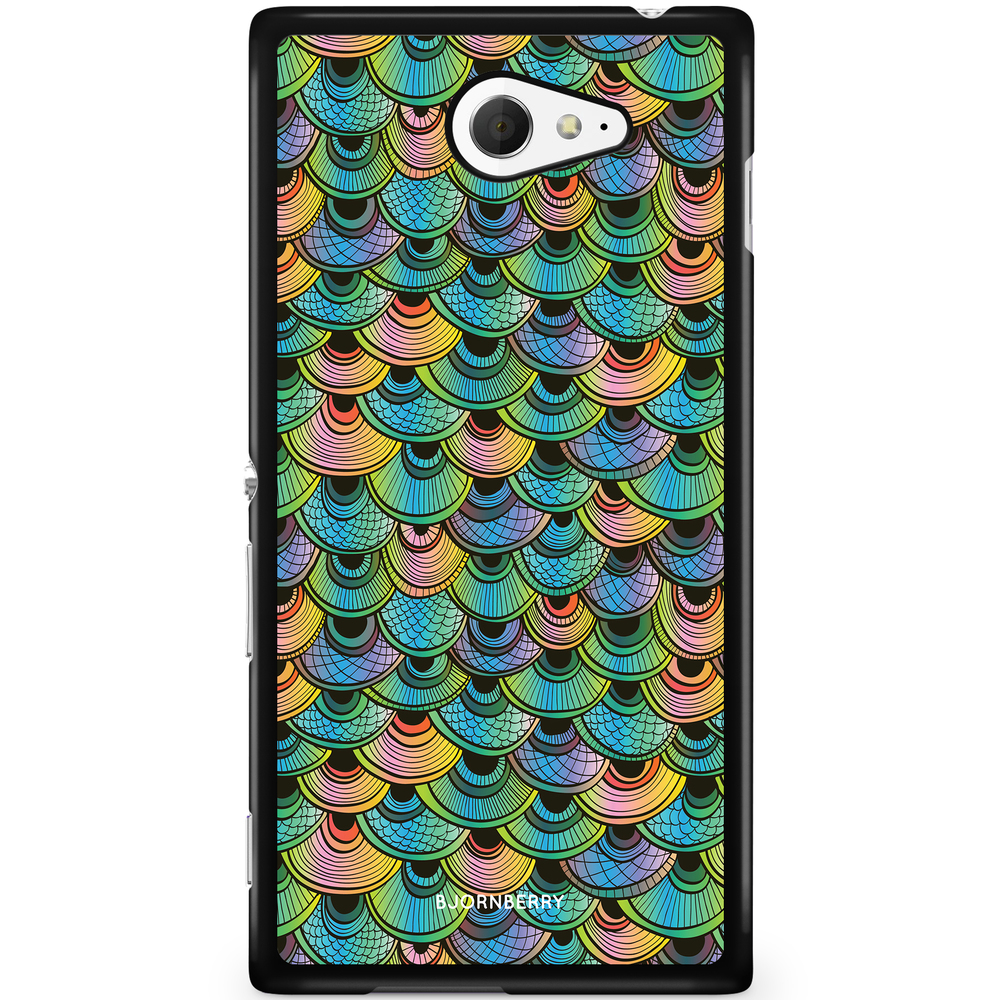 Sony Xperia M2 Aqua Case - Mermaid Scales