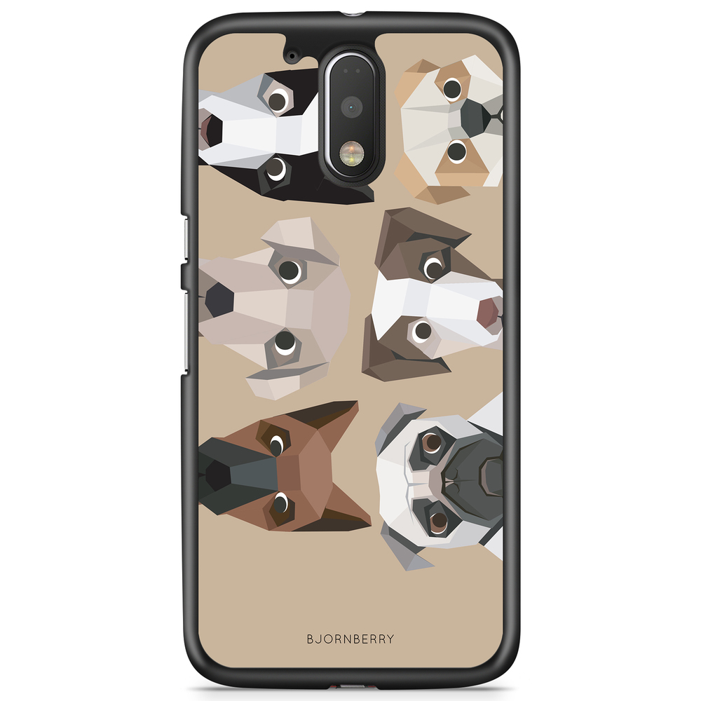 Moto G4/G4 Plus Case - Cute Dogs