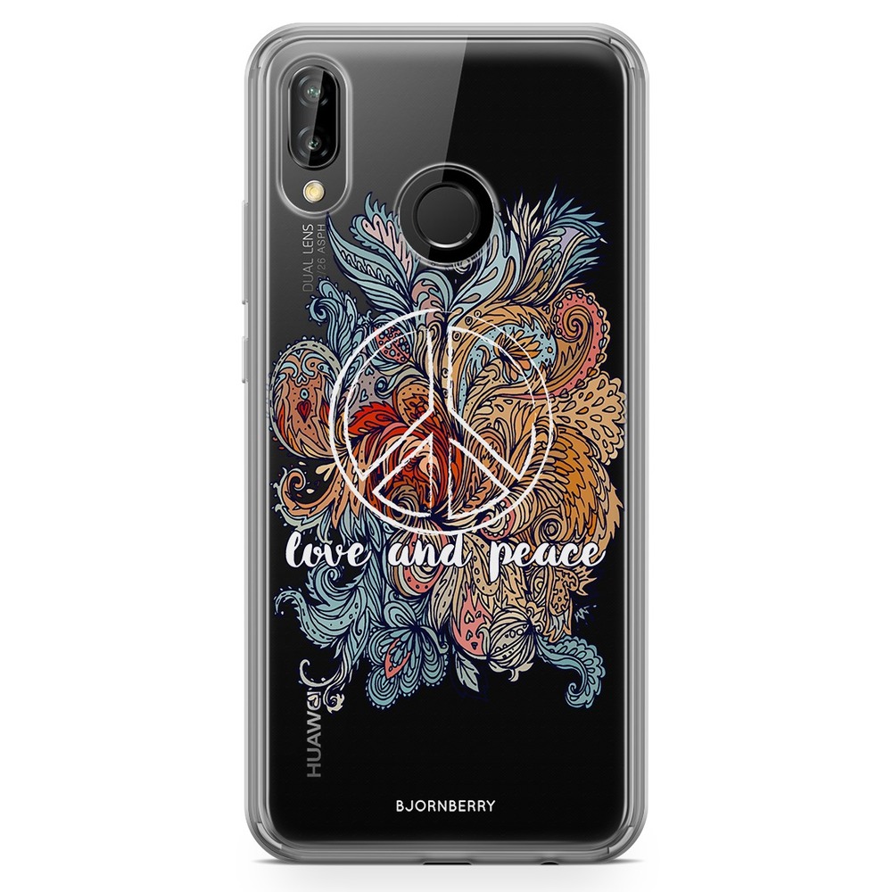 Huawei P20 Lite Fashion Case - Love and peace