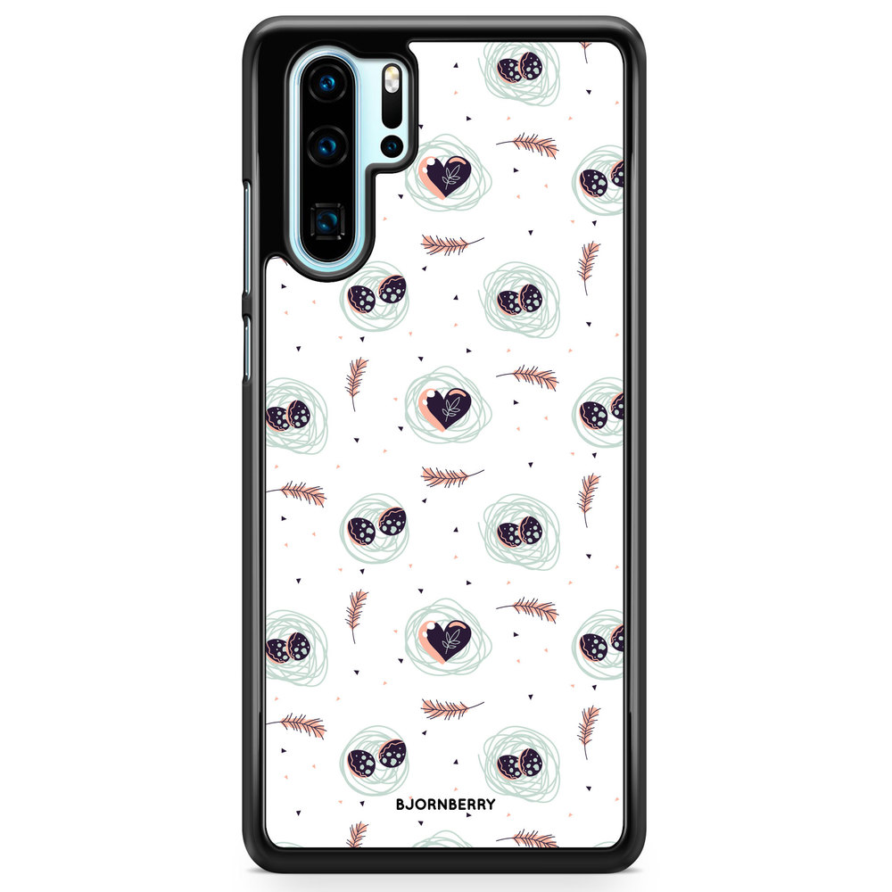 Huawei P30 Pro Case - Eggs and Hearts