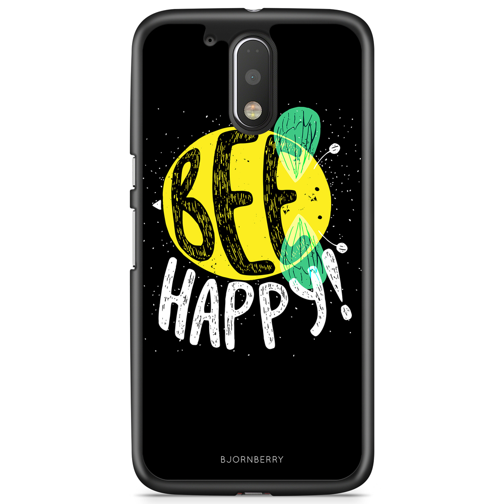 Moto G4/G4 Plus Case - BEE Happy