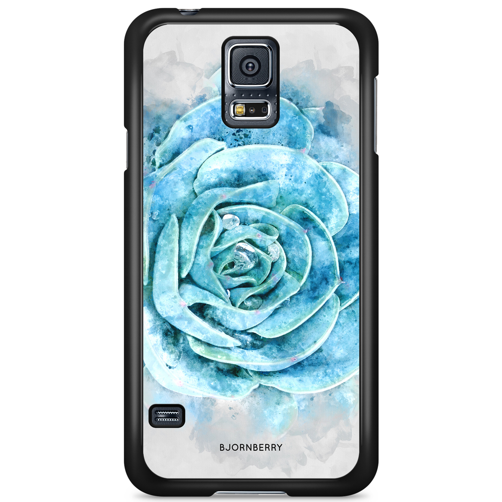 Samsung Galaxy S5/S5 NEO Case - Blue Cactus