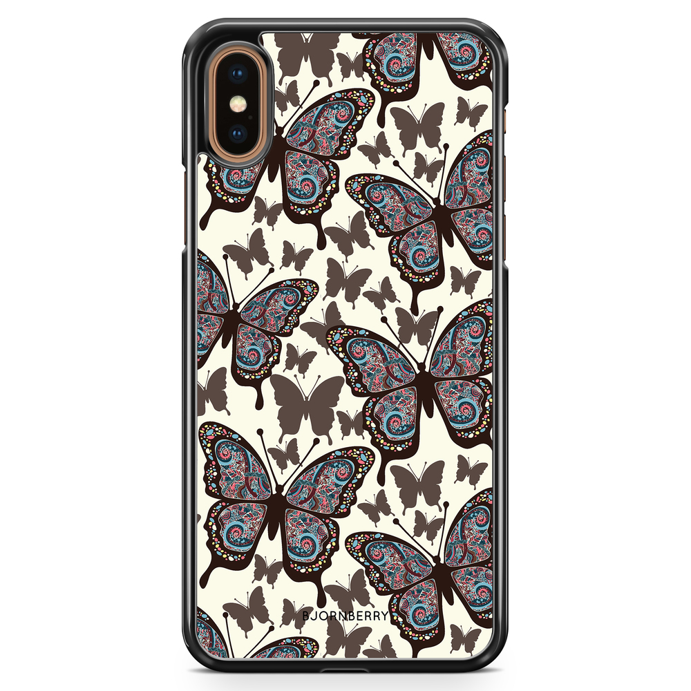 iPhone XS Max Case - Colorful Butterflies