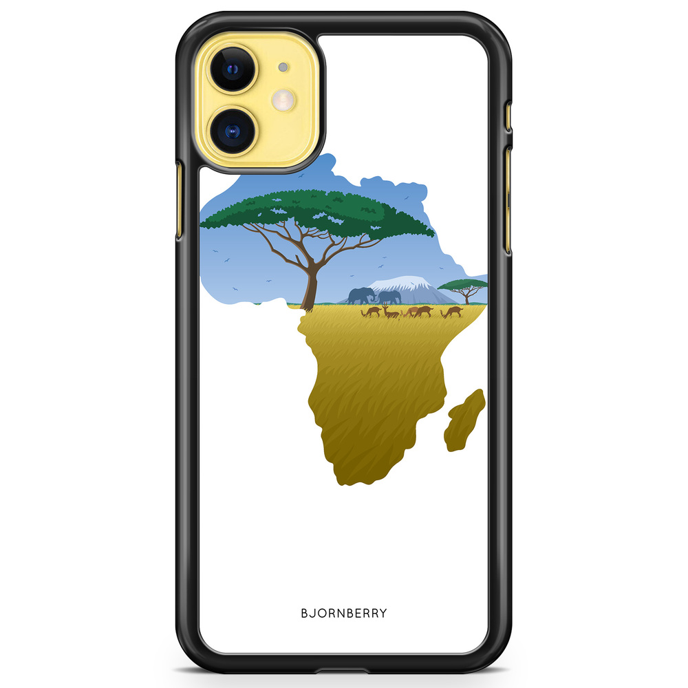 iPhone 11 Case - Africa White