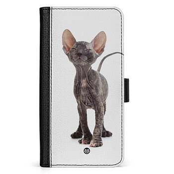 Motorola Moto G72 Wallet Case - Hairless Cat