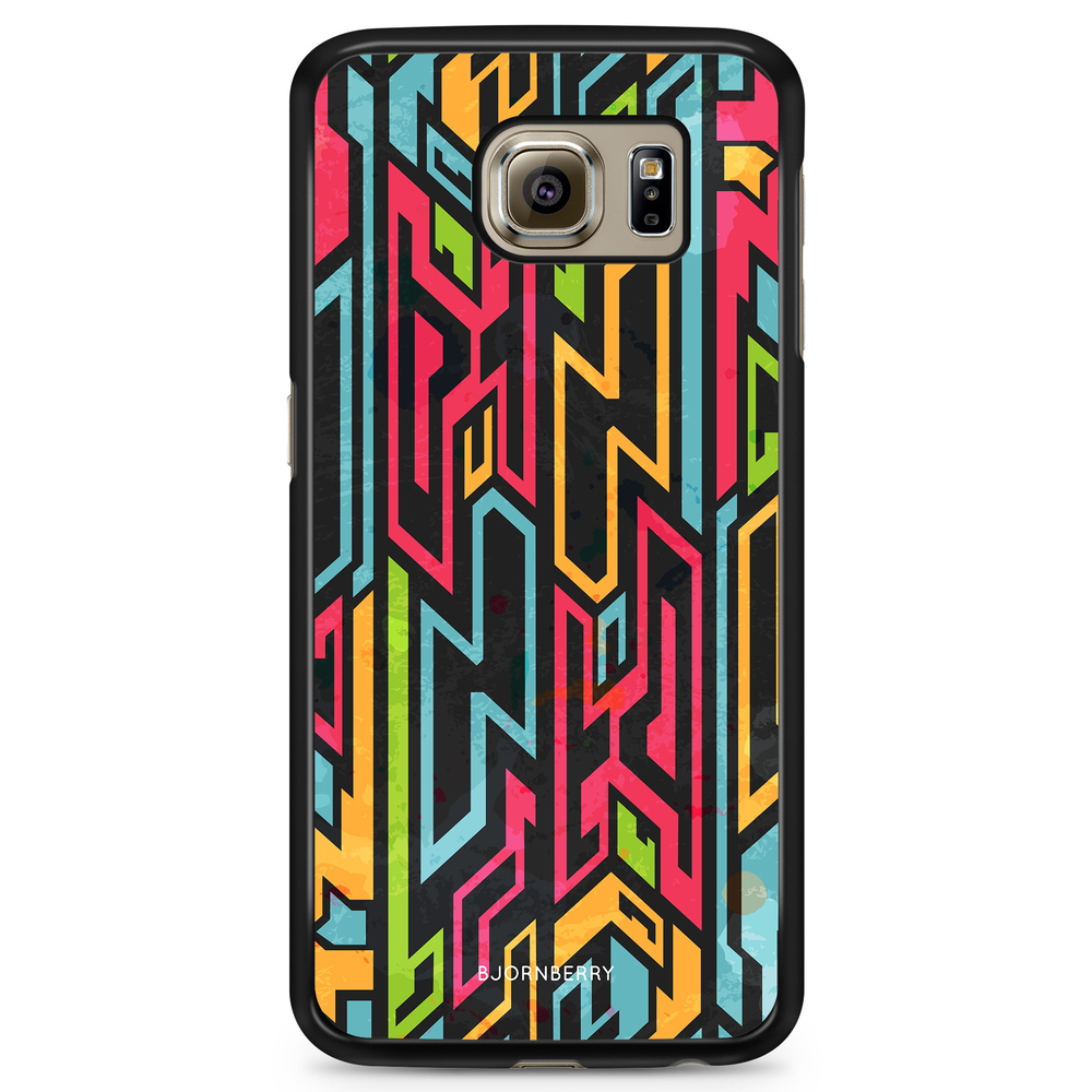 Samsung Galaxy S6 Case - Colored Tribal