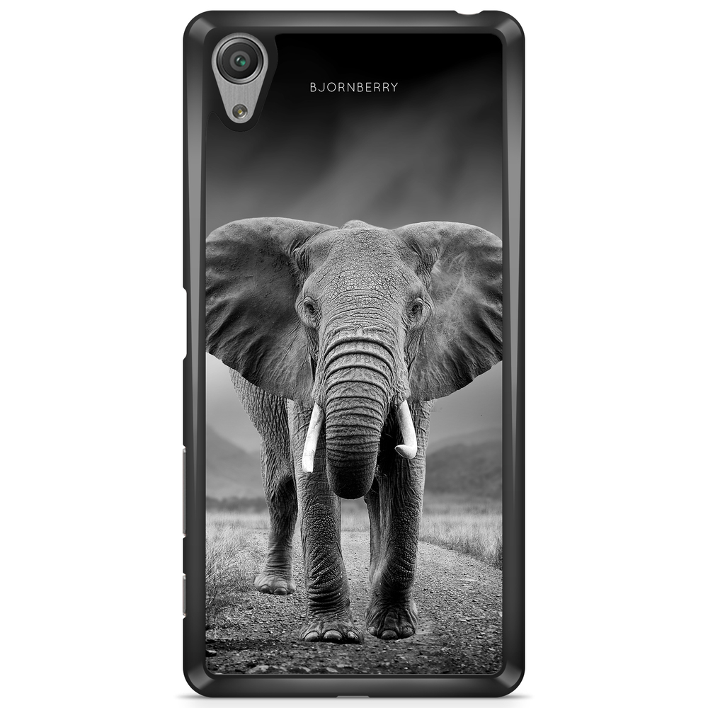Sony Xperia L1 Case - Black/White Elephant