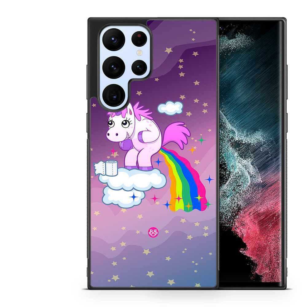 Samsung Galaxy S23 Ultra 5G Case - Pooping Unicorn