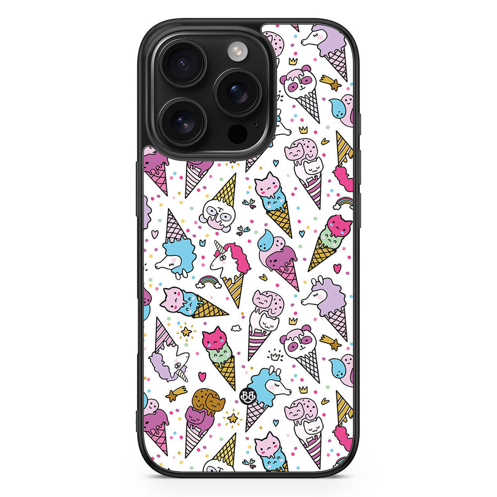 iPhone 16 Pro Case - Cute Ice Cream