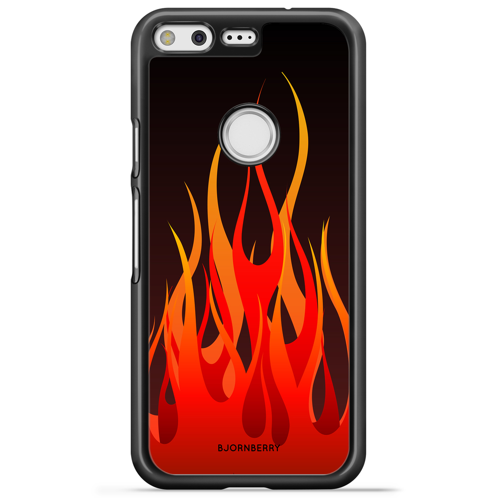 Google Pixel Skal - Flames