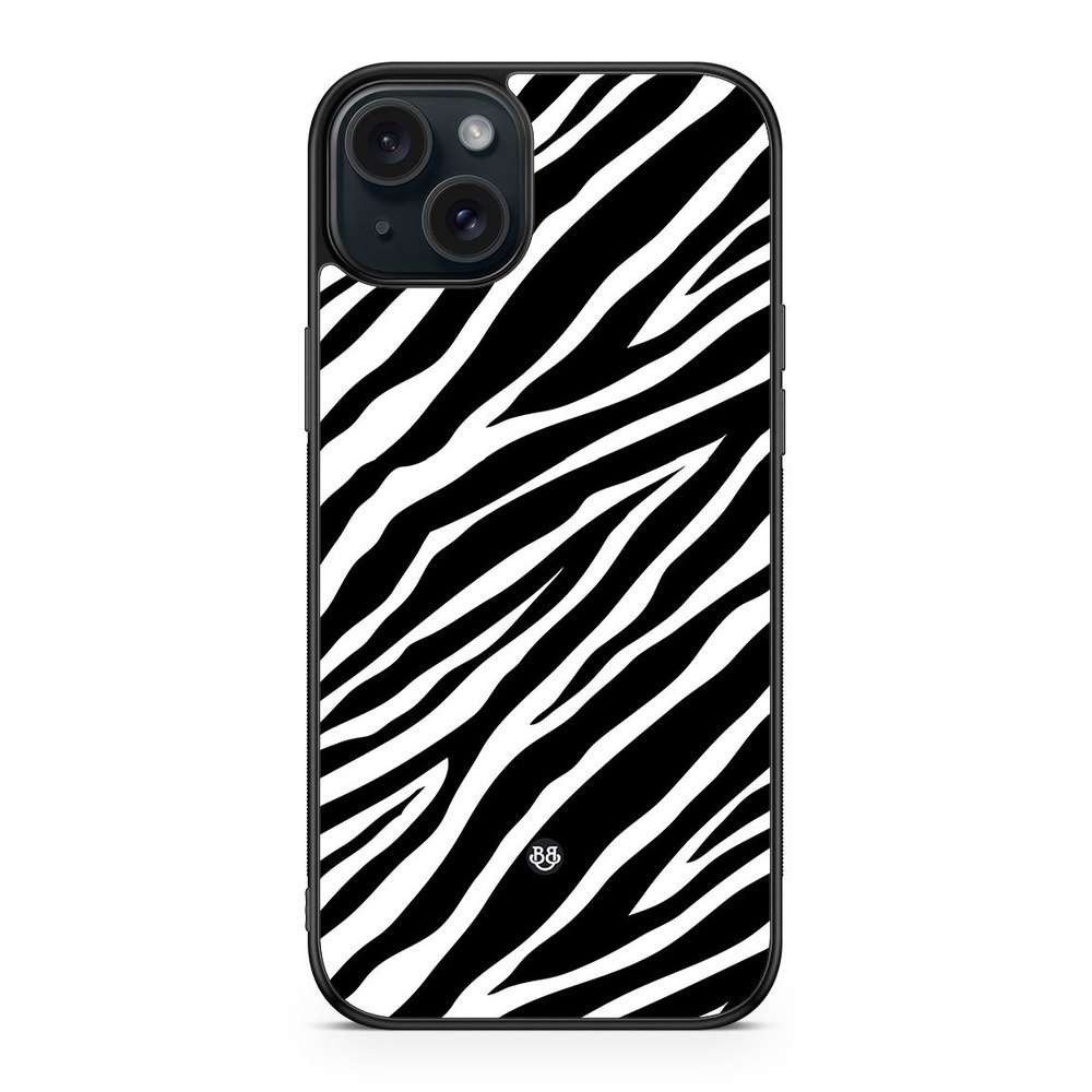 iPhone 15 Plus Case - Zebra