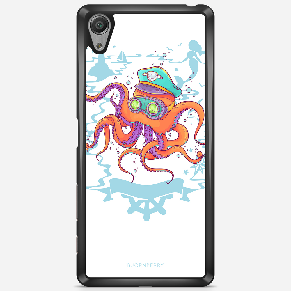 Sony Xperia X Performance Case - Captain Octopus