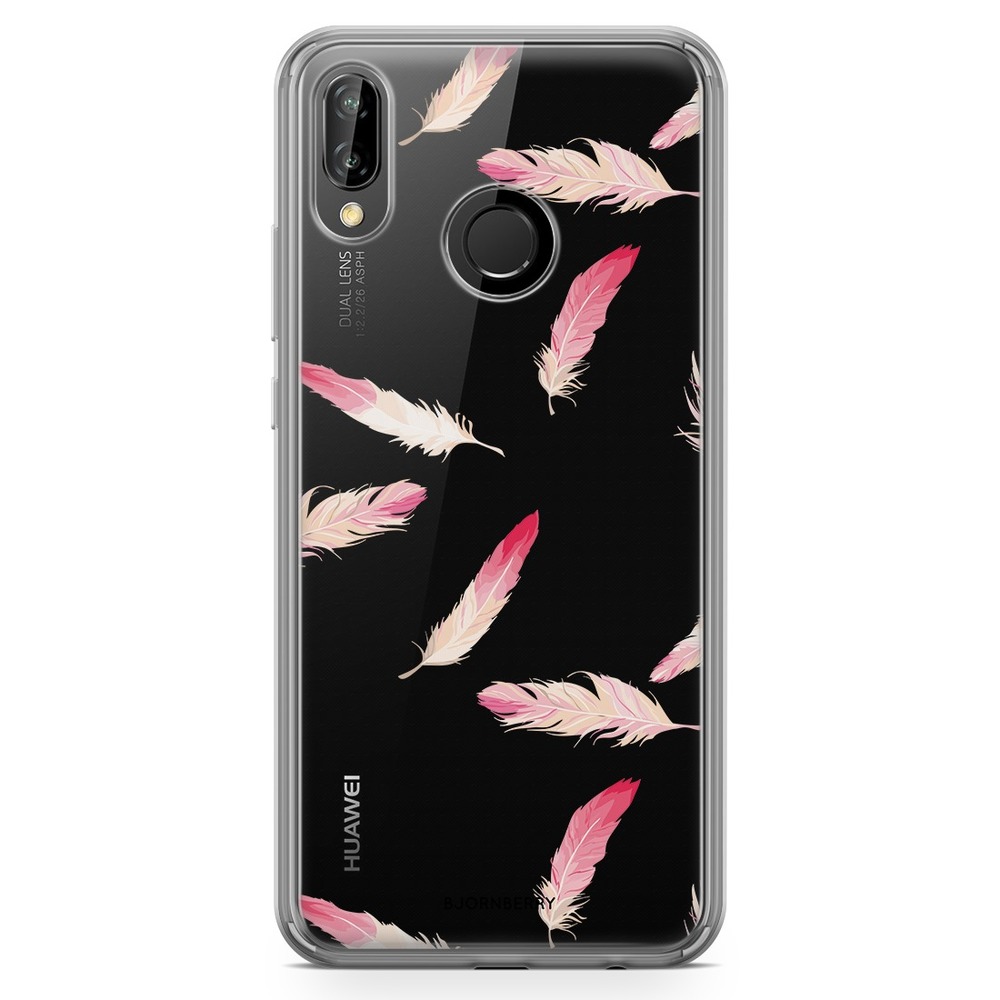 Huawei P20 Lite Fashion Case - Feathers