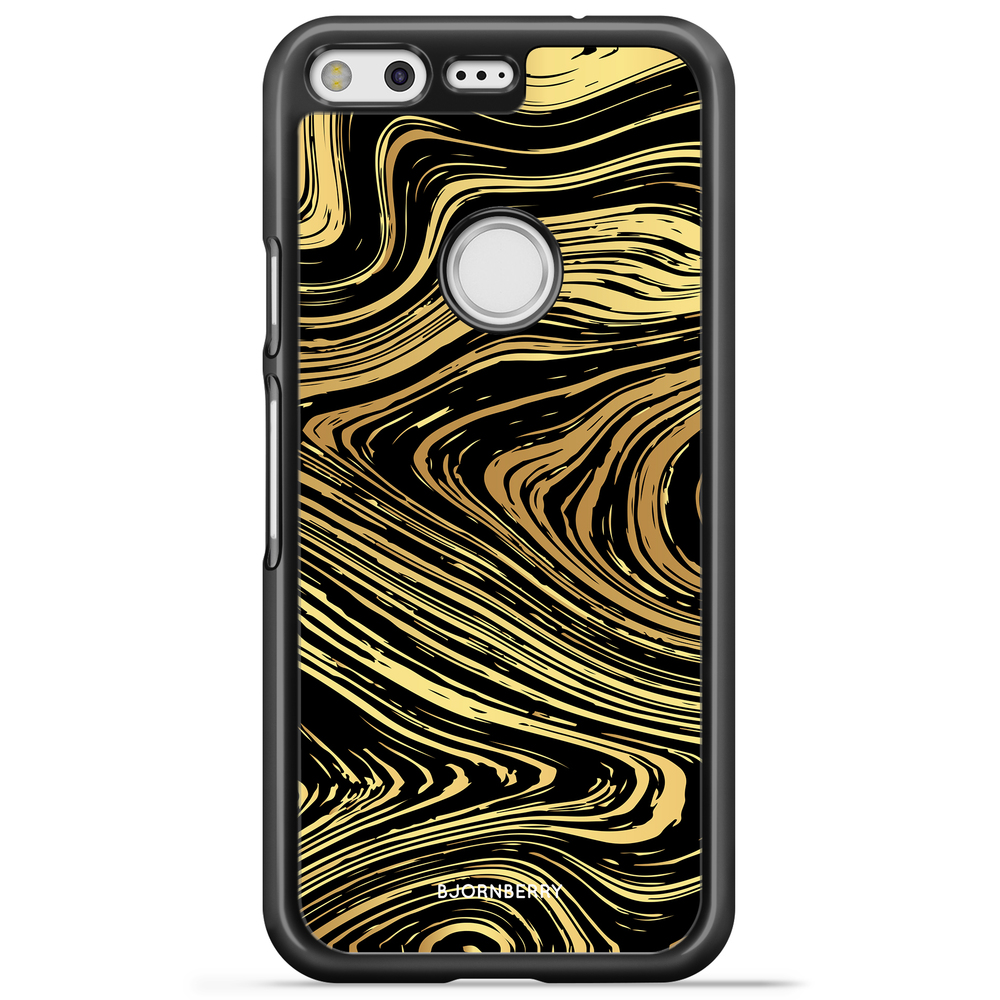 Google Pixel Case - Gold Marble