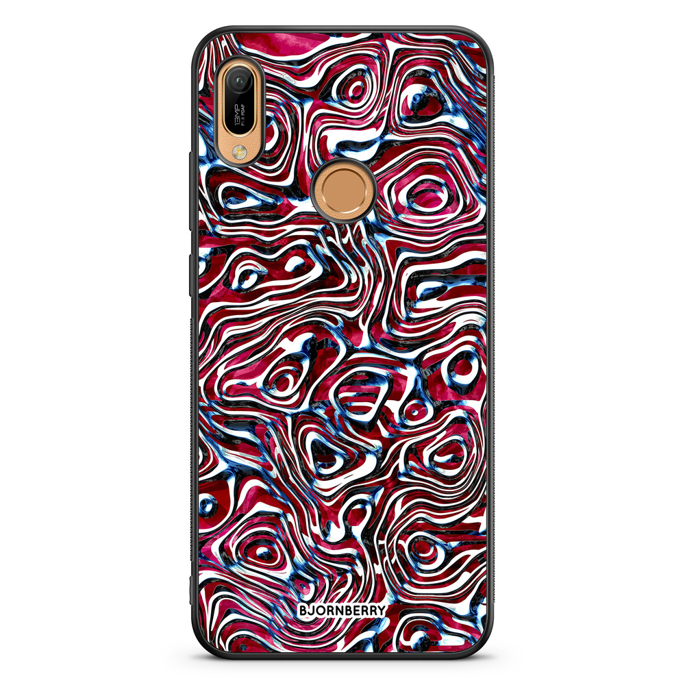 Huawei Y6 2019 Case - Mineral Pattern