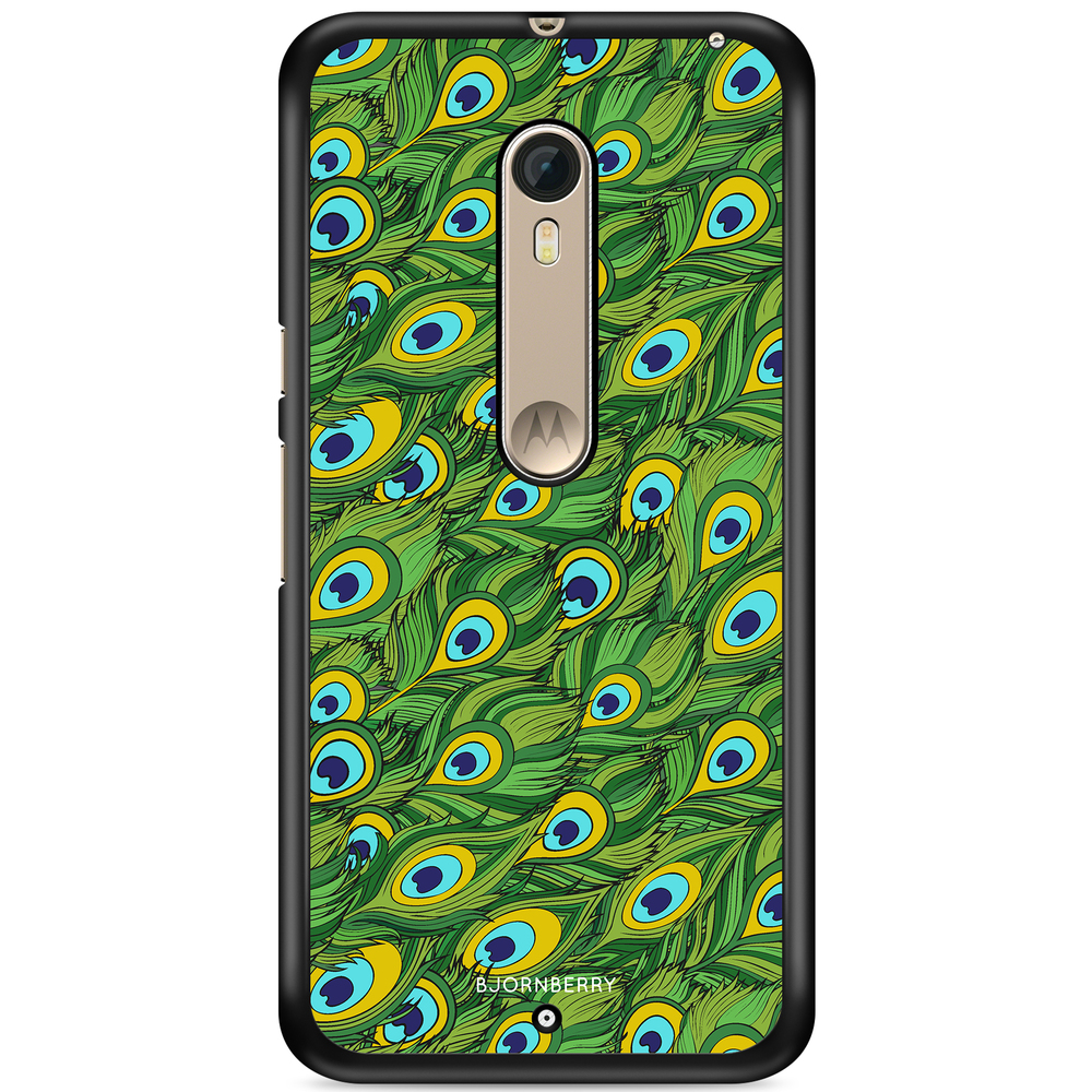Moto X Style Case - Peacock Pattern