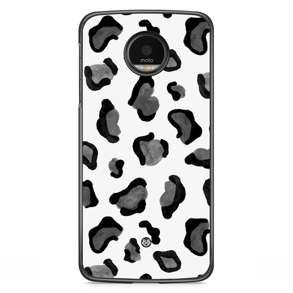 Motorola Moto G5S Plus Case - Grey Leopard