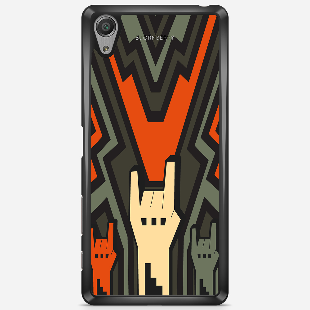 Sony Xperia X Performance Case - Rock Hands