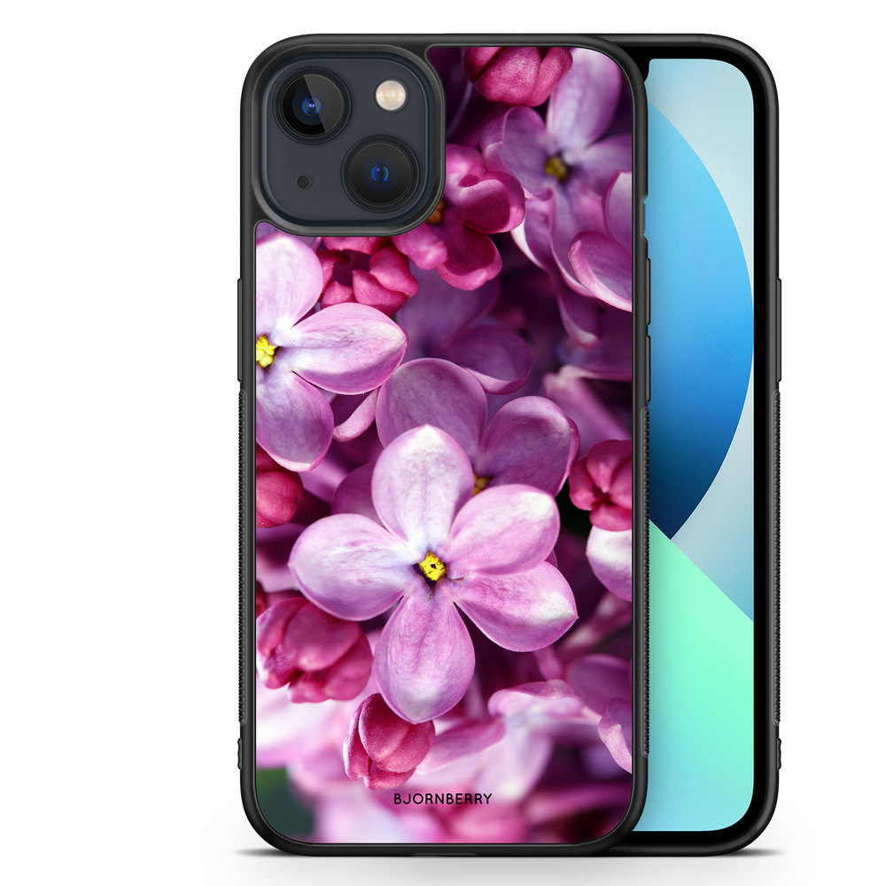 iPhone 13 Mini Case - Purple Spring Flower