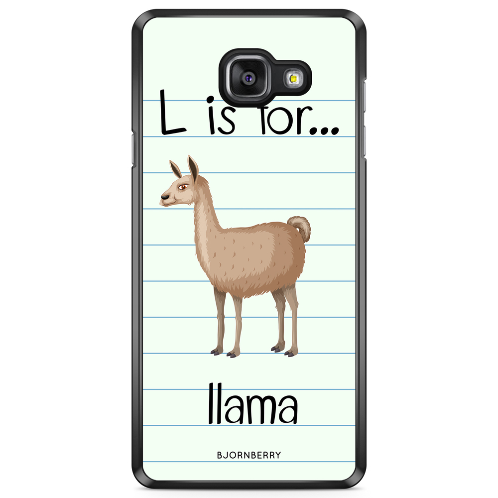 Samsung Galaxy A5 6 (2016) Case - L Is For Llama