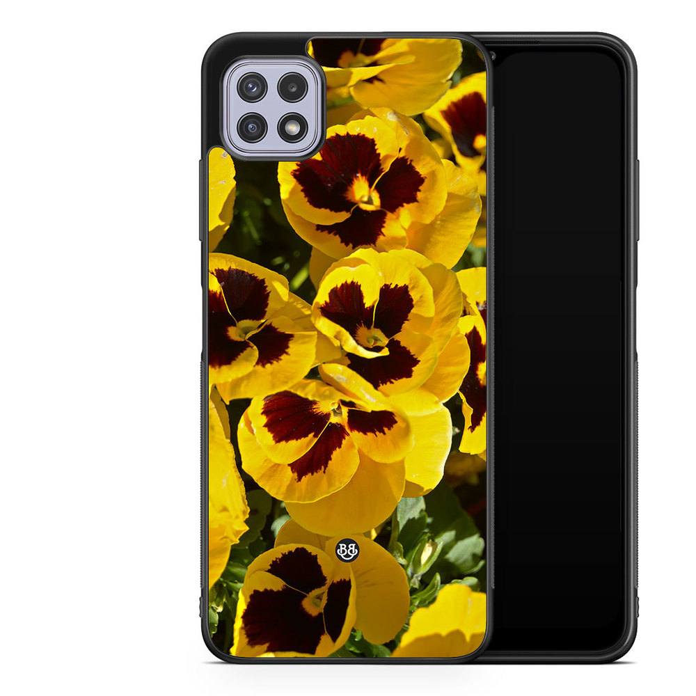 Samsung Galaxy A22 4G Case - Yellow Spring Flower