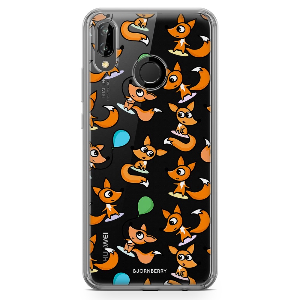 Huawei P20 Lite Fashion Skal - Små rävar