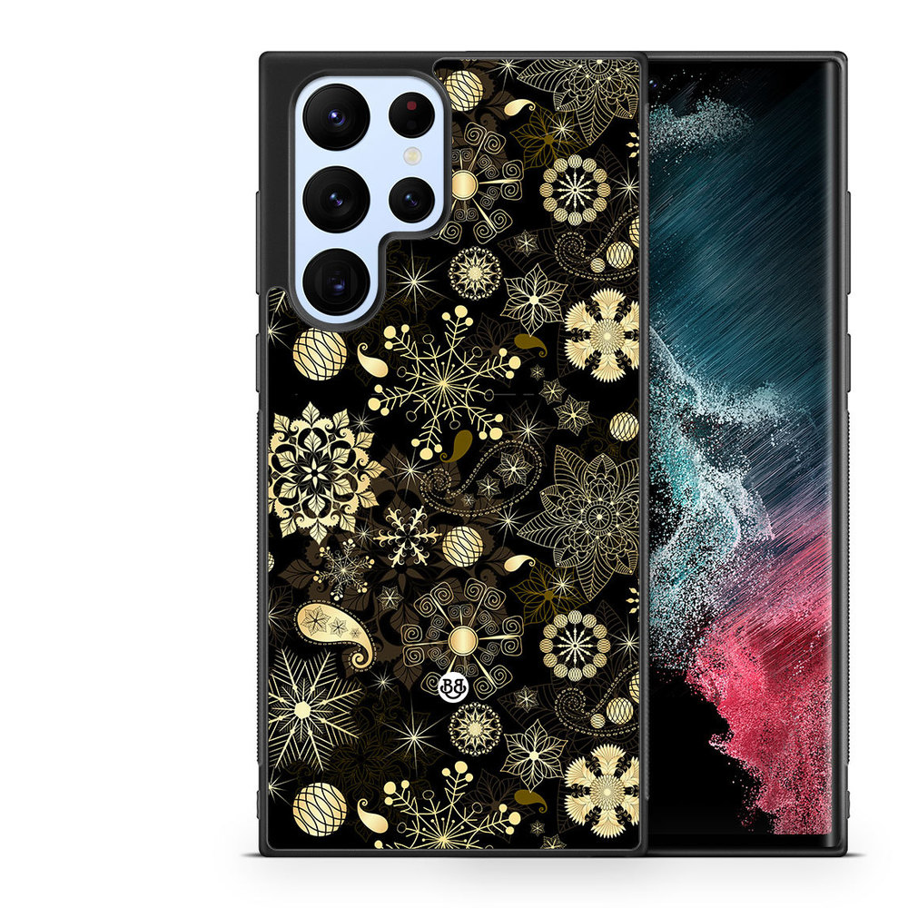 Samsung Galaxy S23 Ultra 5G Case - Christmas Glitter