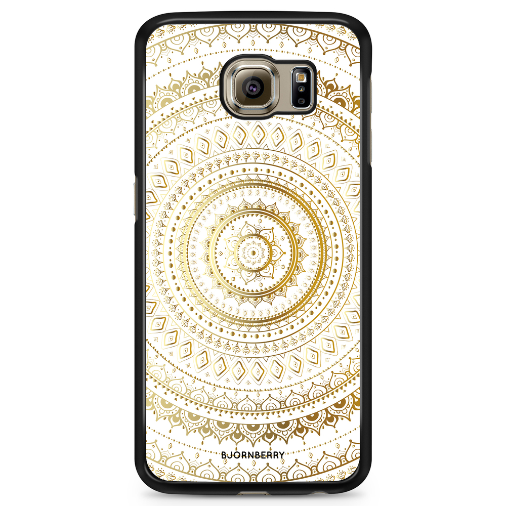 Samsung Galaxy S6 Edge Case - Gold Mandala