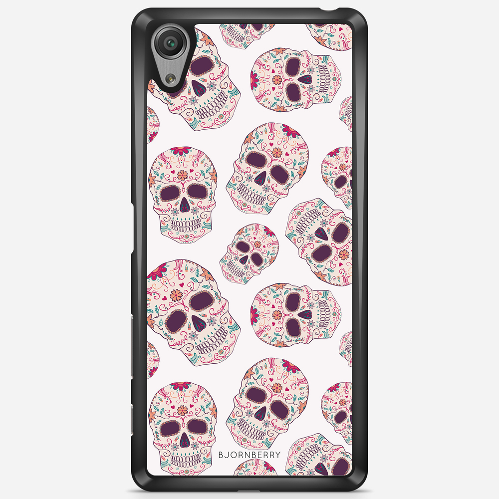 Sony Xperia X Performance Case - Calavera Skulls
