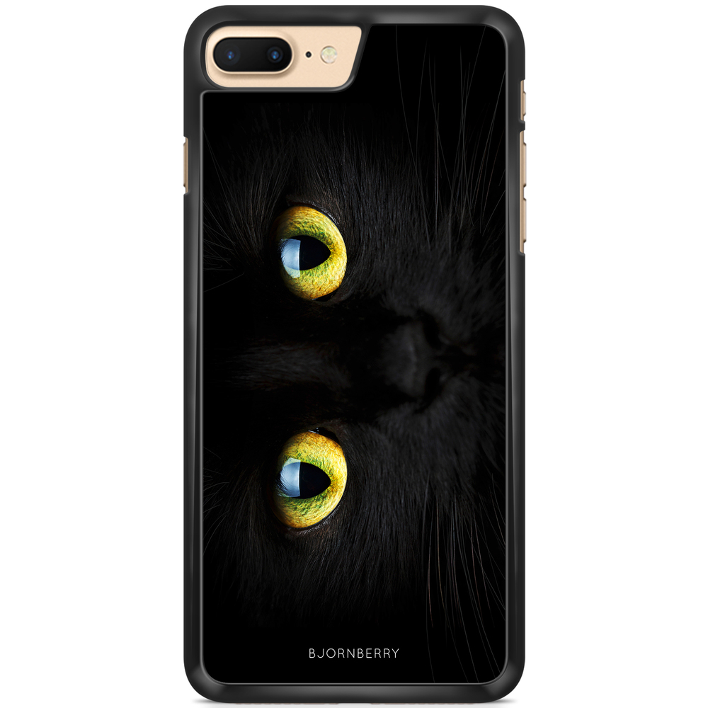 iPhone 7 Plus Case - Black Cat Close Up