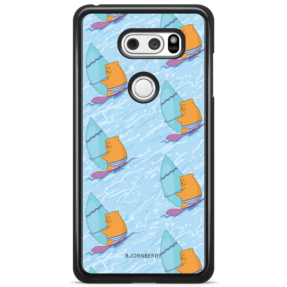 LG V30 Case - Bear Surfer