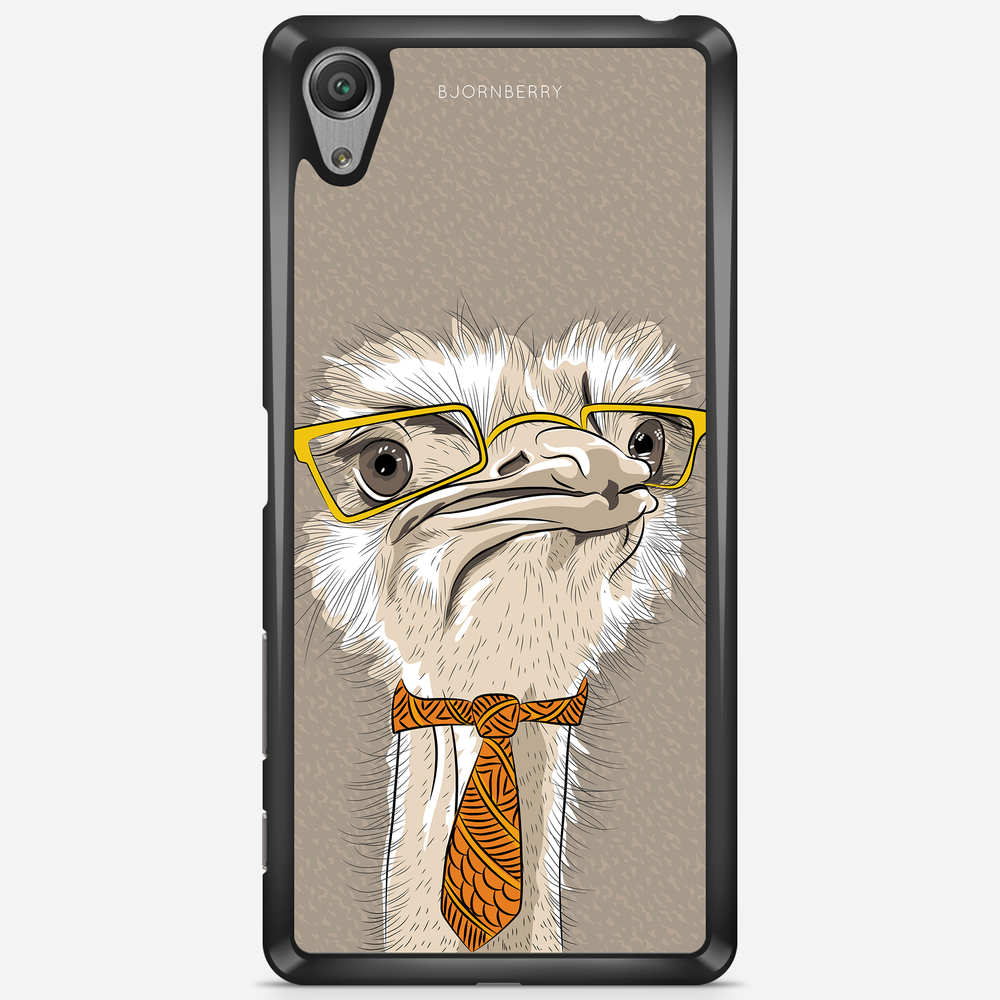 Sony Xperia X Performance Case - Hipster Ostrich
