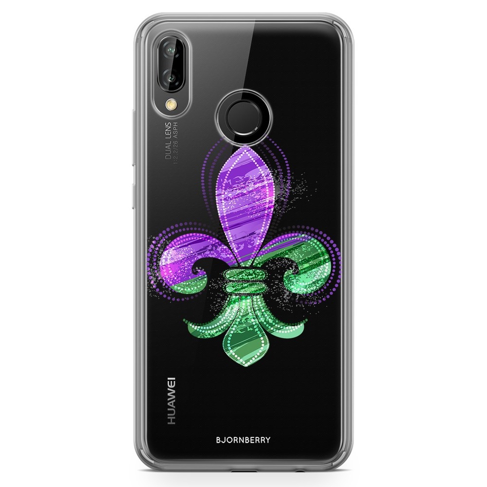 Huawei P20 Lite Fashion Case - Heraldic lily