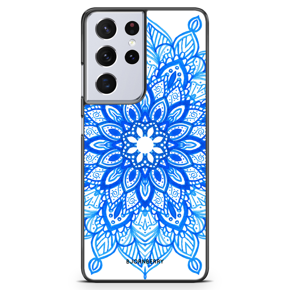 Samsung Galaxy S21 Ultra Case - Blue Mandala