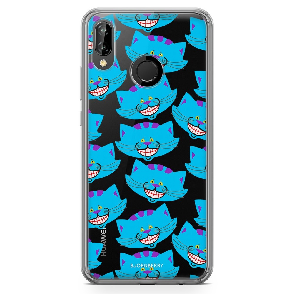 Huawei P20 Lite Fashion Skal - Blå Katter