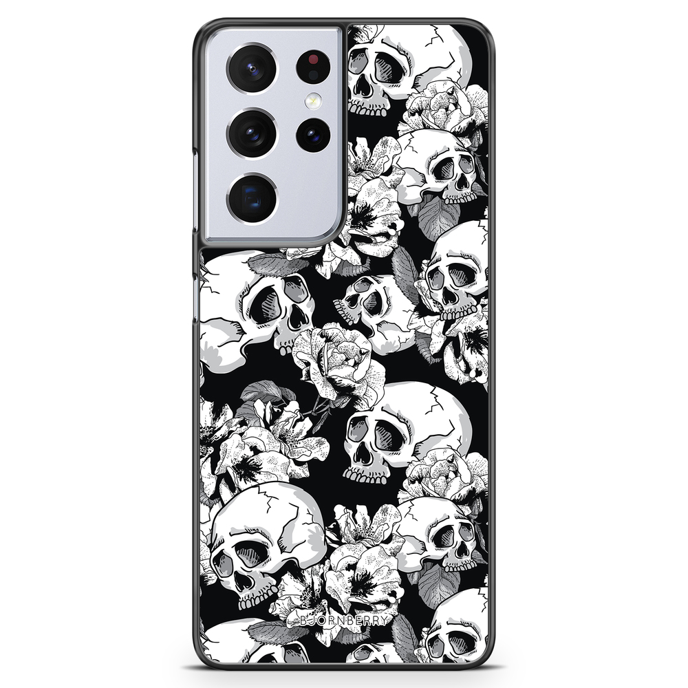 Samsung Galaxy S21 Ultra Case - Skull & Roses