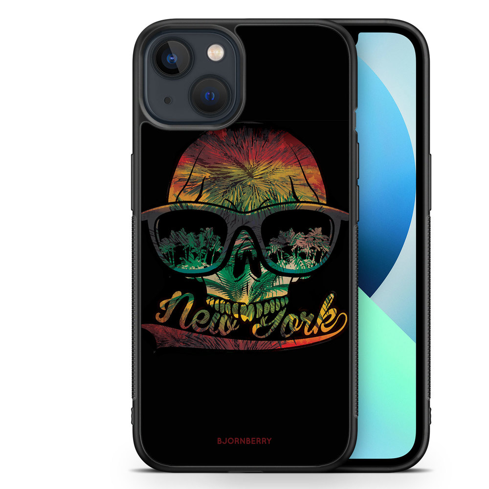 iPhone 13 Mini Case - New York Skull