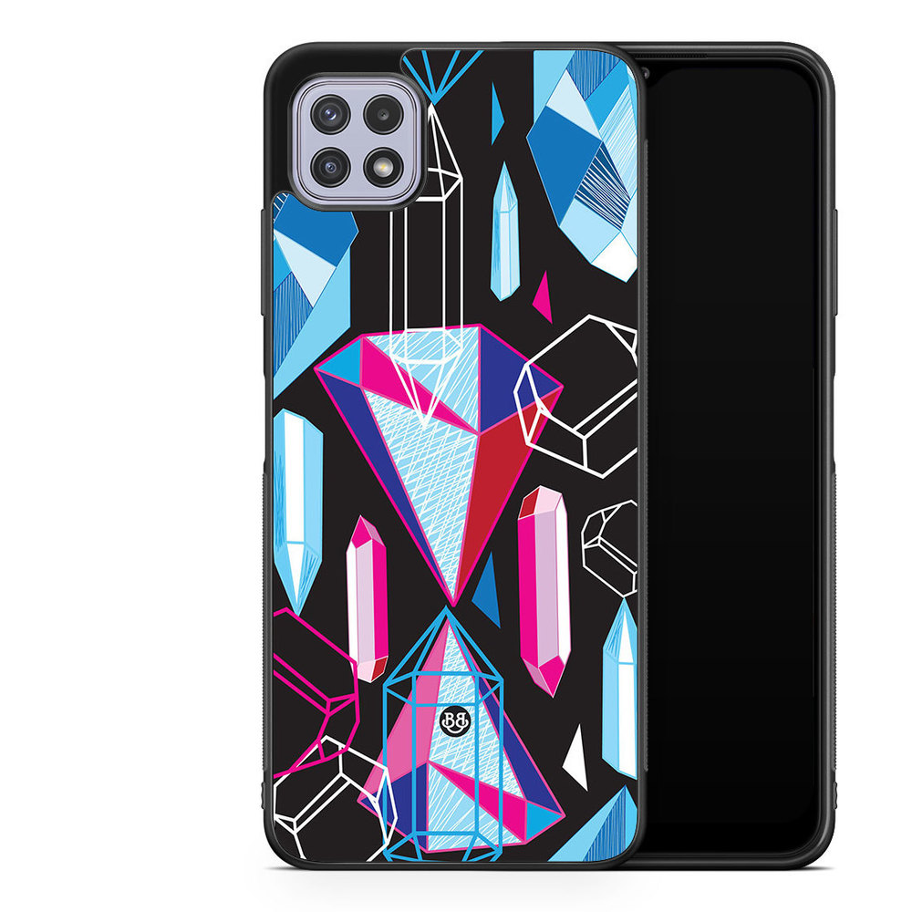Samsung Galaxy A22 4G Case - Diamond Pattern