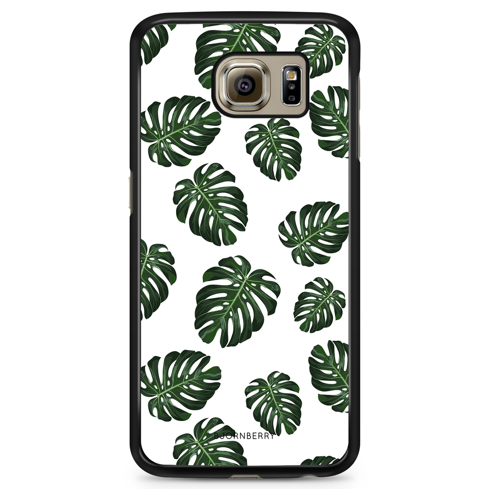 Samsung Galaxy S6 Case - Monstera Pattern