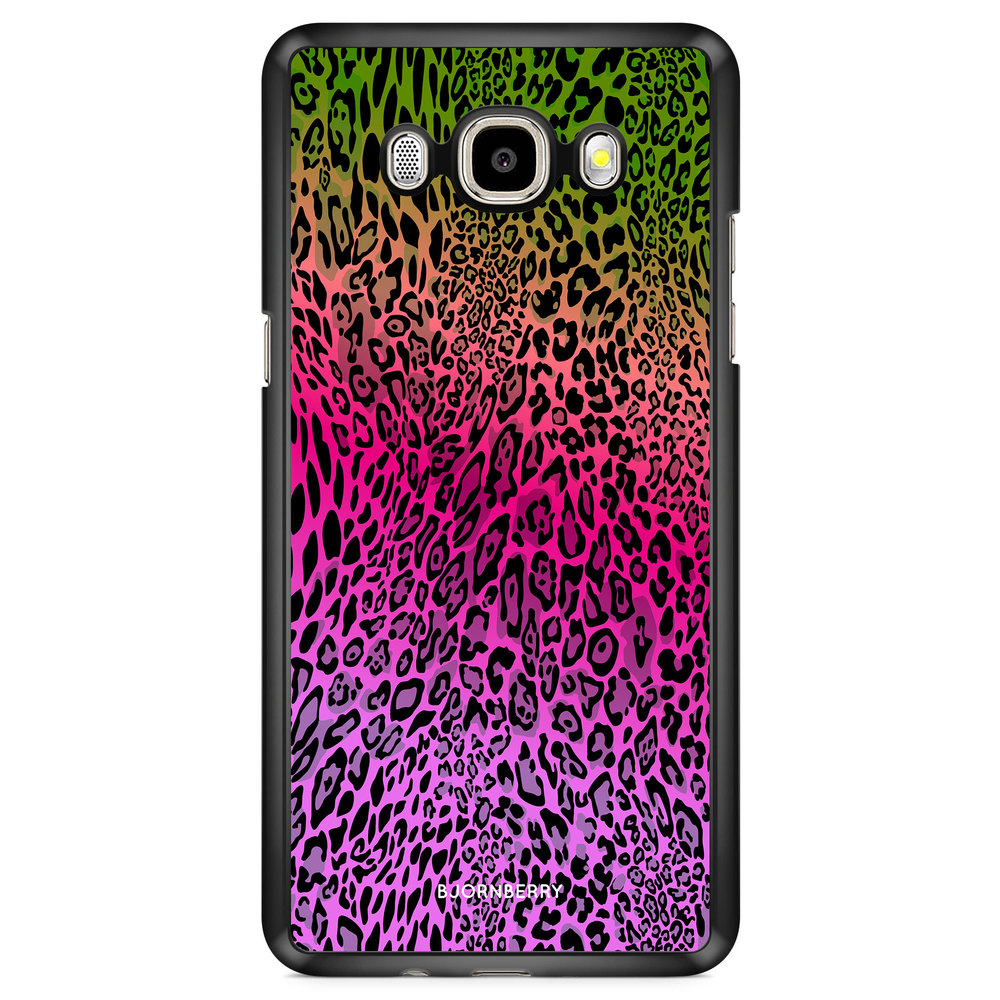 Samsung Galaxy J7 (2016) Case - Gradient Leopard
