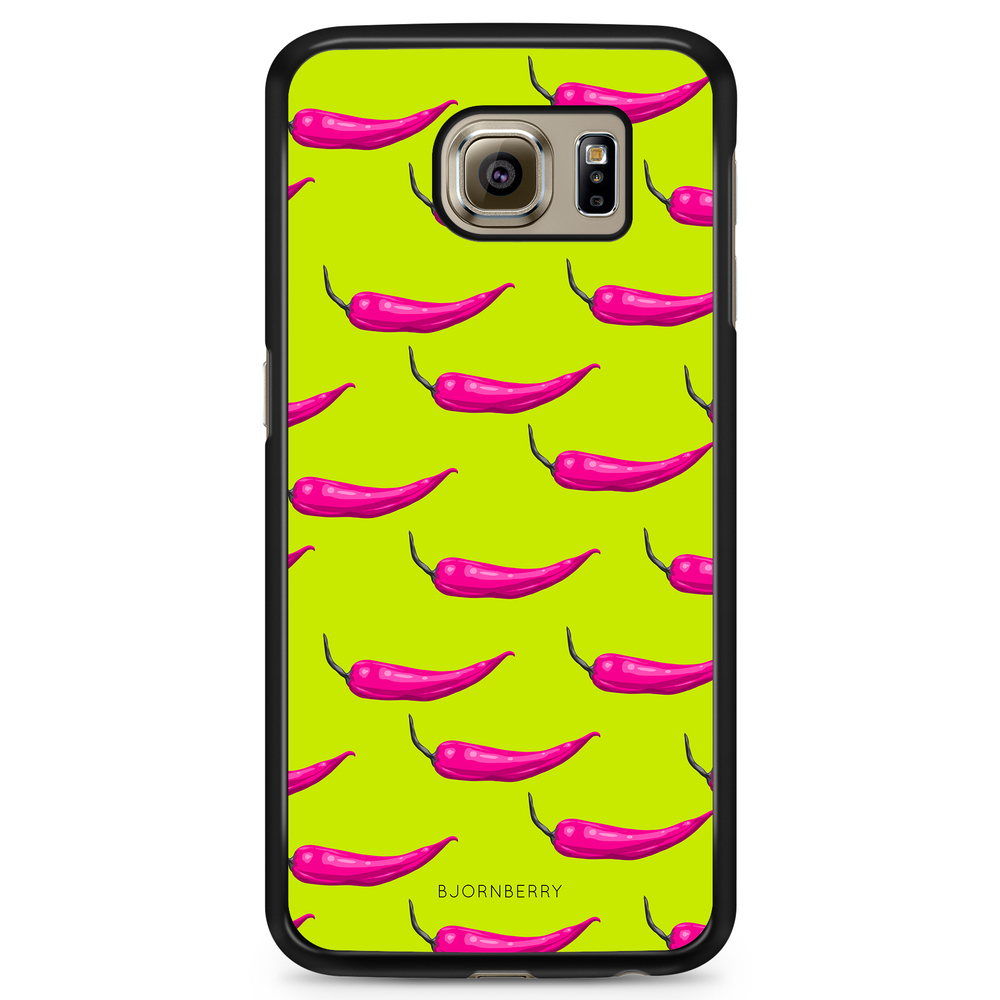 Samsung Galaxy S6 Case - Chilli Pattern