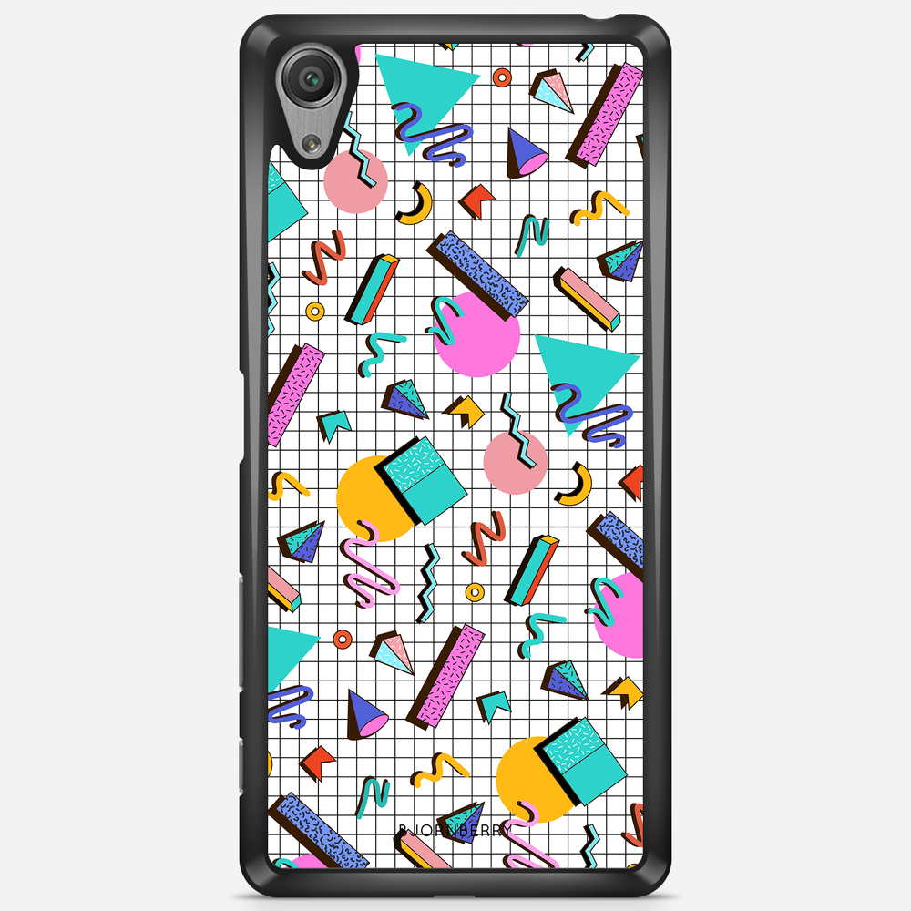 Sony Xperia X Performance Case - 80s Pattern