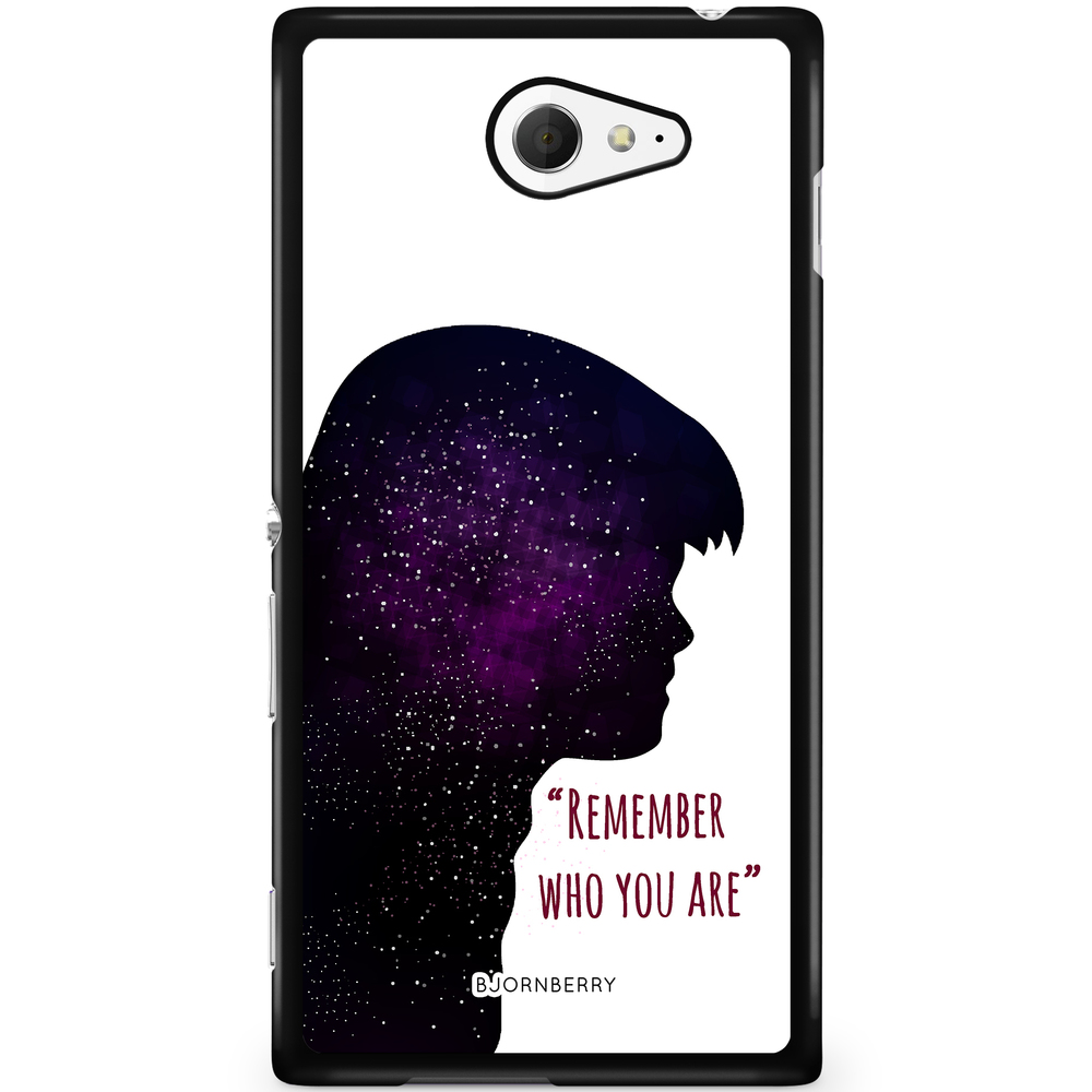 Sony Xperia M2 Aqua Case - Remember who you are
