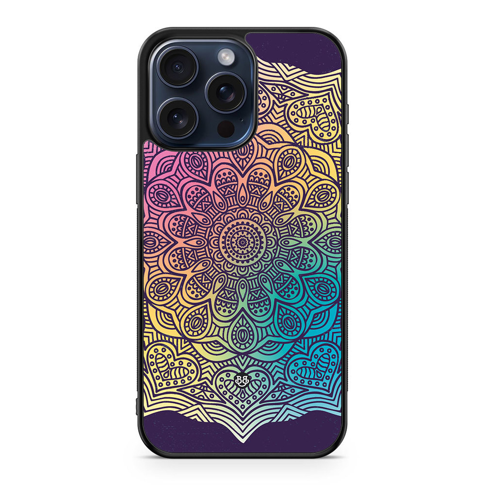 iPhone 15 Pro Max Case - Color Mandala