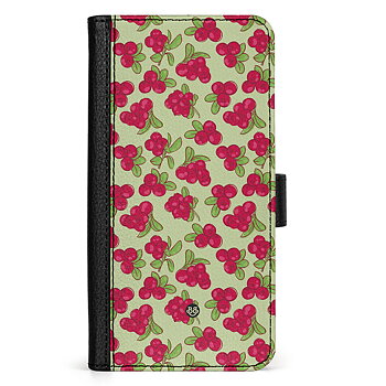 Motorola Moto G72 Wallet Case - Lingonberries