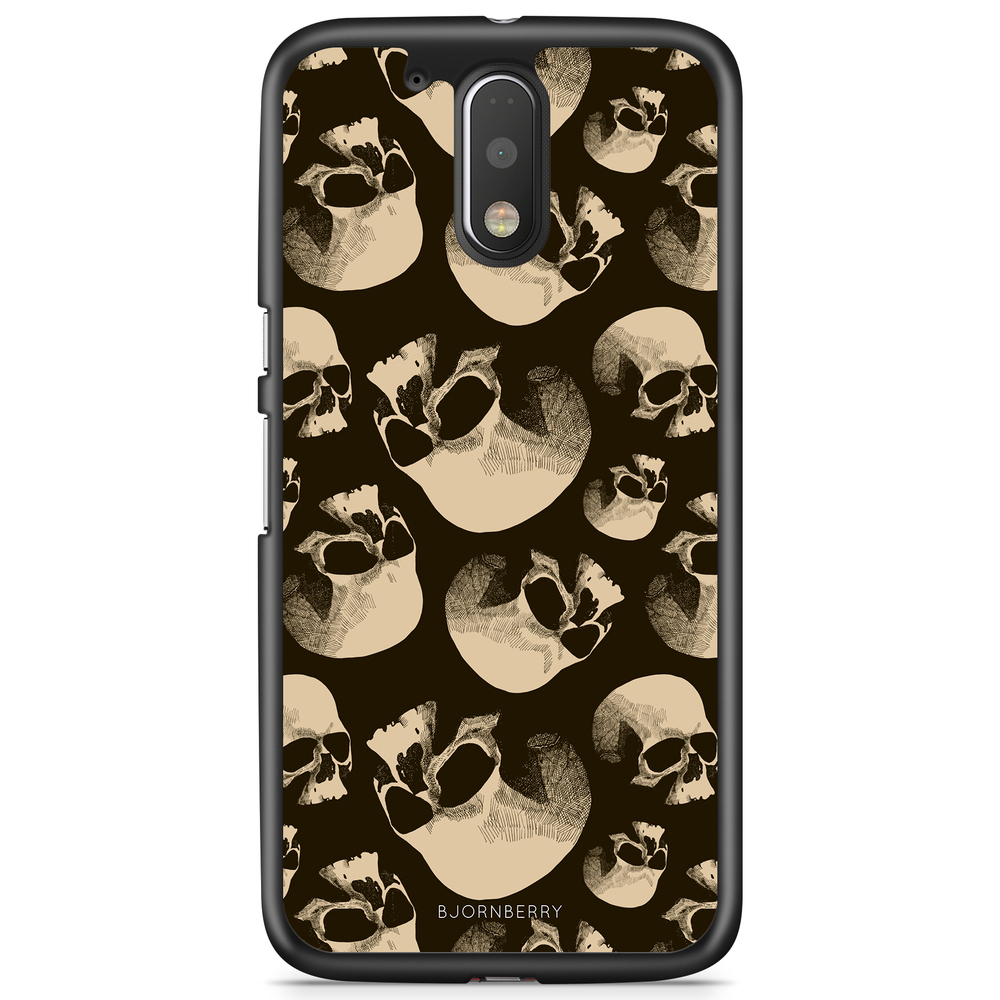 Moto G4/G4 Plus Case - Skull Pattern