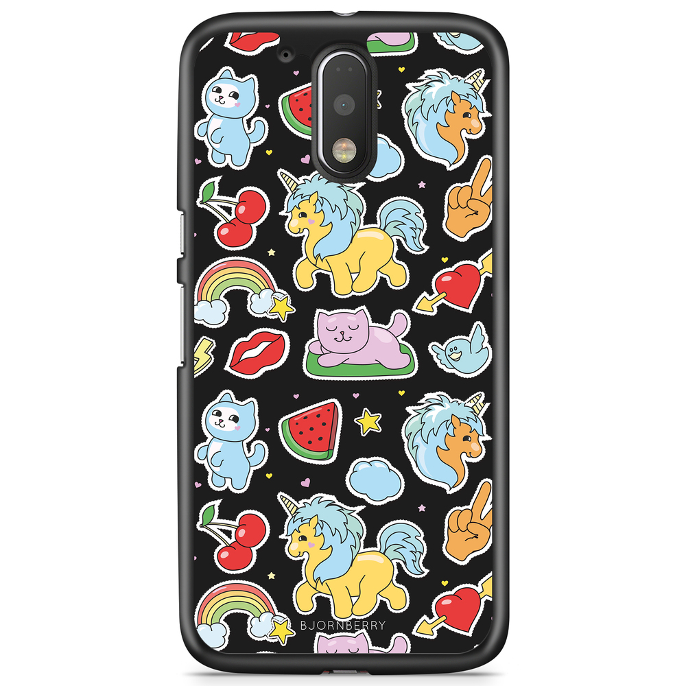 Moto G4/G4 Plus Case - Cute Stickers