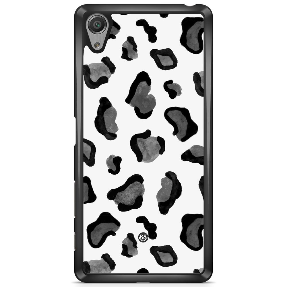 Sony Xperia XA1 Case - Grey Leopard