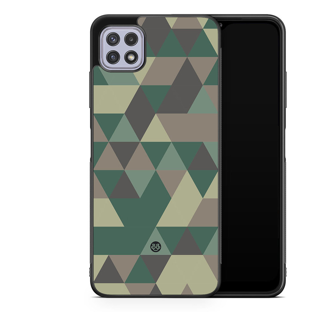 Samsung Galaxy A22 4G Case - Camo Triangle
