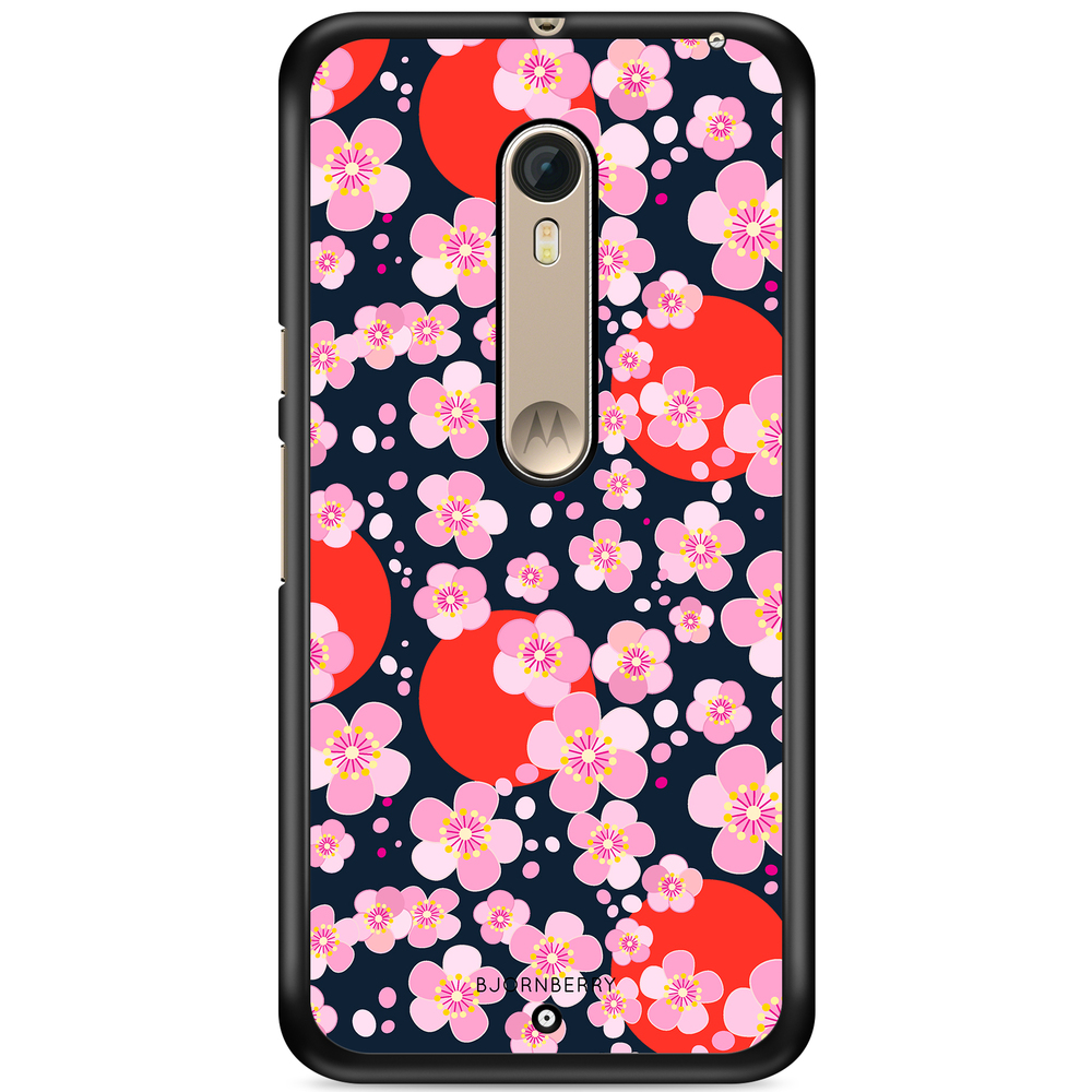 Moto X Style Case - Japanese Flowers